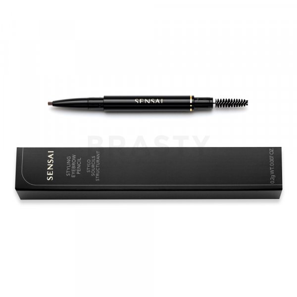 Kanebo Sensai Styling Eyebrow Pencil - 02 Warm Brown ceruzka na obočie 2v1 0,2 g