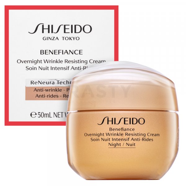 Shiseido Benefiance Overnight Wrinkle Resisting Cream nachtcrème anti-rimpel 50 ml