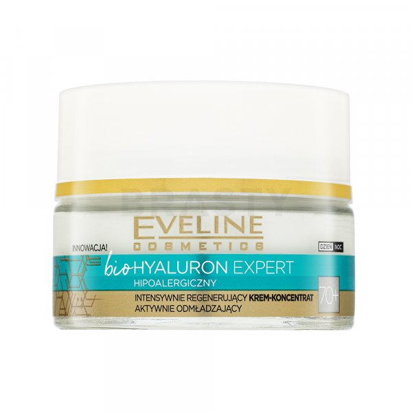 Eveline Bio Hyaluron Expert Intensive Regenerating Rejuvenatin Cream 70+ liftingový spevňujúci krém proti vráskam 50 ml