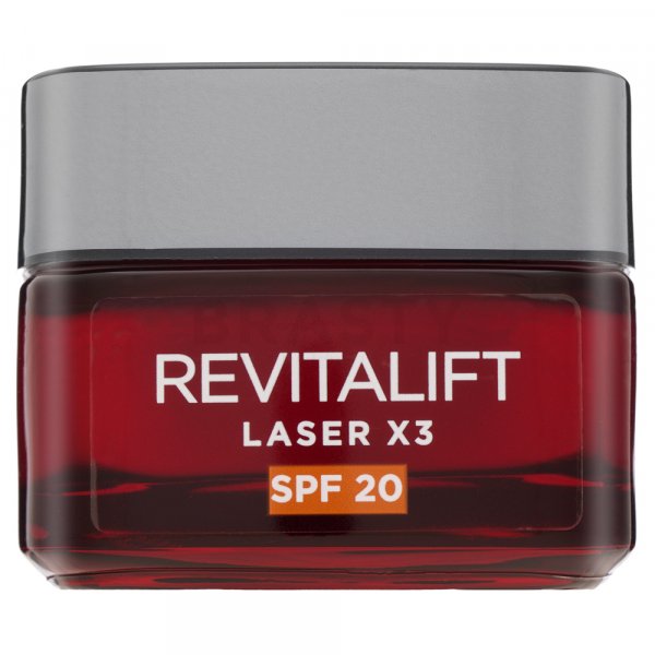 L´Oréal Paris Revitalift Laser X3 Anti-Age Day Cream SPF 20 liftingový zpevňující krém pro každodenní použití 50 ml