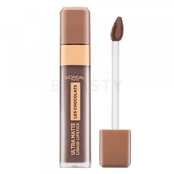 L´Oréal Paris Les Chocolats Ultra Matte Liquid Lipstick - 858 Oh My Choc barra labial líquida Para un efecto mate 7,6 ml