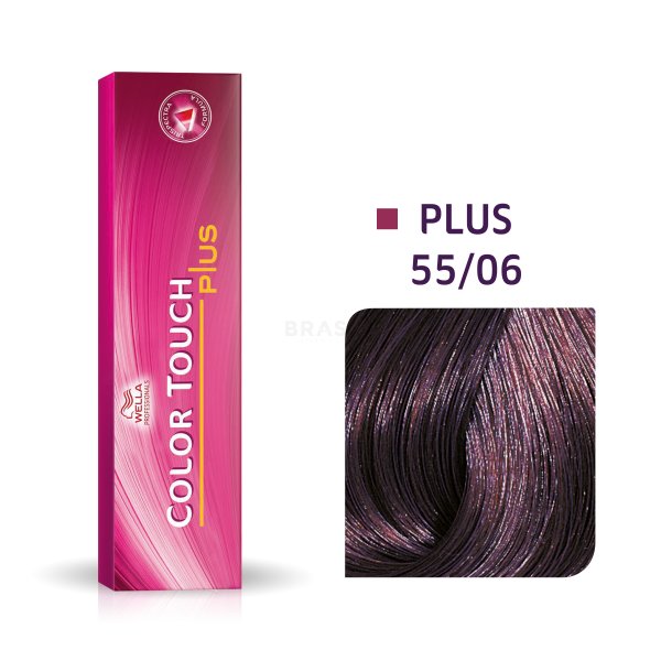 Wella Professionals Color Touch Plus Professionelle demi-permanente Haarfarbe 55/06 60 ml