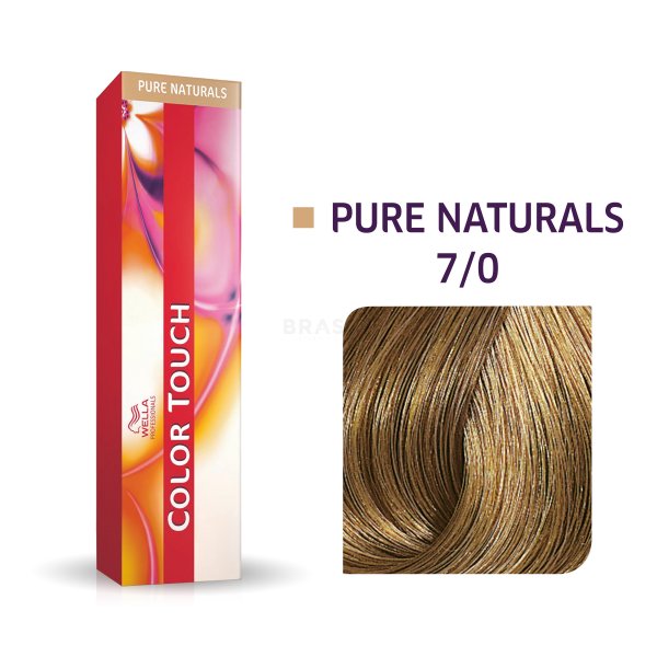 Wella Professionals Color Touch Pure Naturals profesionální demi-permanentní barva na vlasy s multi-dimenzionálním efektem 7/0 60 ml