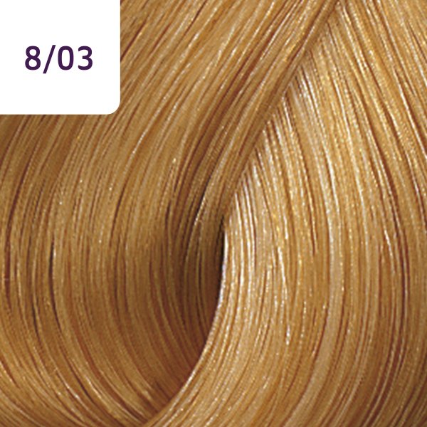 Wella Professionals Color Touch Pure Naturals Professionelle demi-permanente Haarfarbe mit einem multidimensionalen Effekt 8/03 60 ml