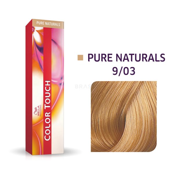 Wella Professionals Color Touch Pure Naturals culoare profesională demi-permanentă a părului cu efect multi-dimensional 9/03 60 ml