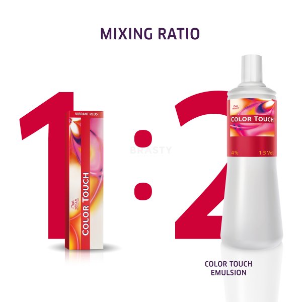 Wella Professionals Color Touch Vibrant Reds professzionális demi-permanent hajszín többdimenziós hatással 55/54 60 ml