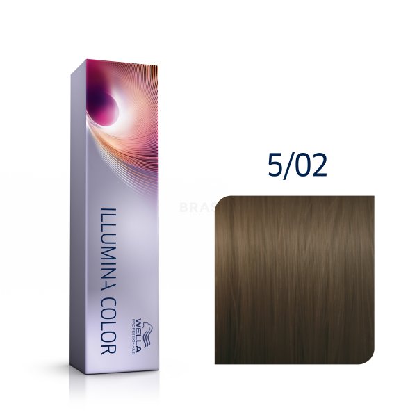 Wella Professionals Illumina Color professzionális permanens hajszín 5/02 60 ml