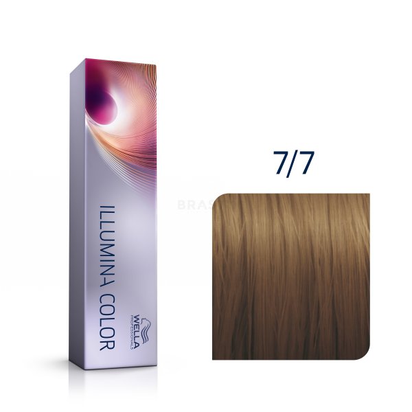 Wella Professionals Illumina Color profesjonalna permanentna farba do włosów 7/7 60 ml