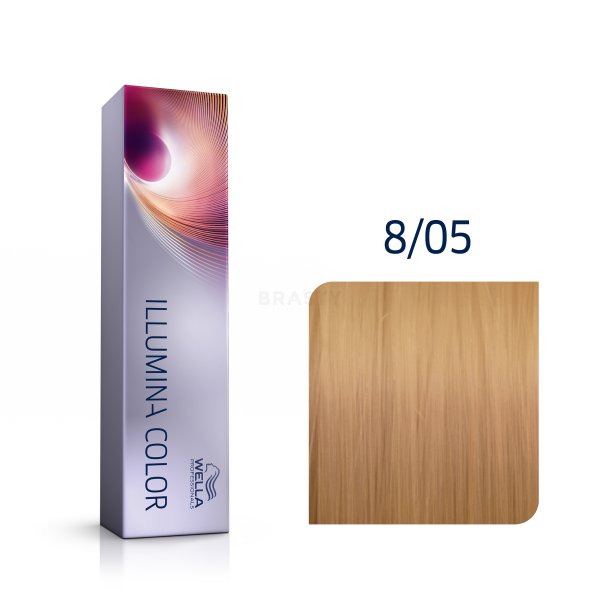 Wella Professionals Illumina Color profesjonalna permanentna farba do włosów 8/05 60 ml