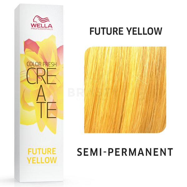 Wella Professionals Color Fresh Create Semi-Permanent Color profesionální semi-permanentní barva na vlasy Future Yellow 60 ml