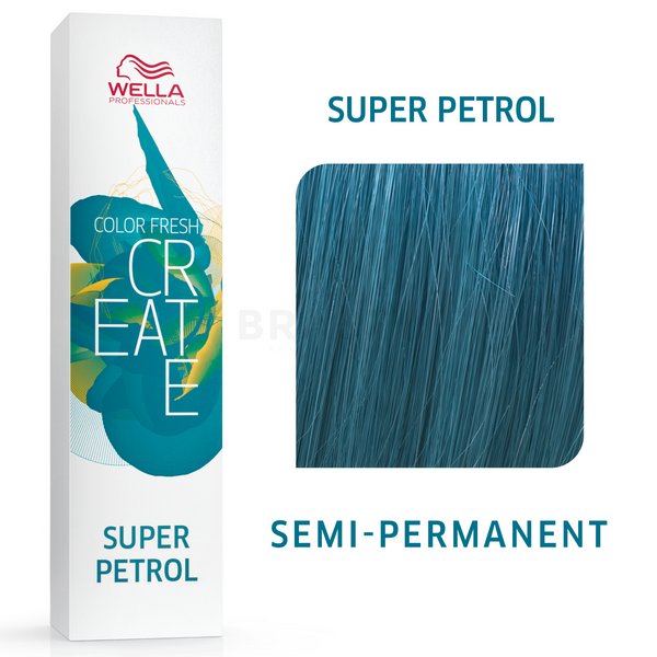 Wella Professionals Color Fresh Create Semi-Permanent Color profesionální semi-permanentní barva na vlasy Super Petrol 60 ml