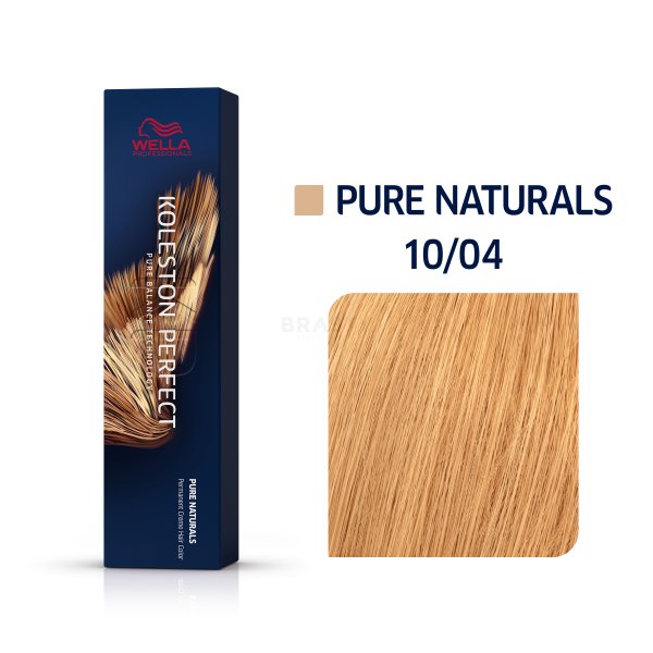 Wella Professionals Koleston Perfect Me Pure Naturals color de cabello permanente profesional 10/04 60 ml