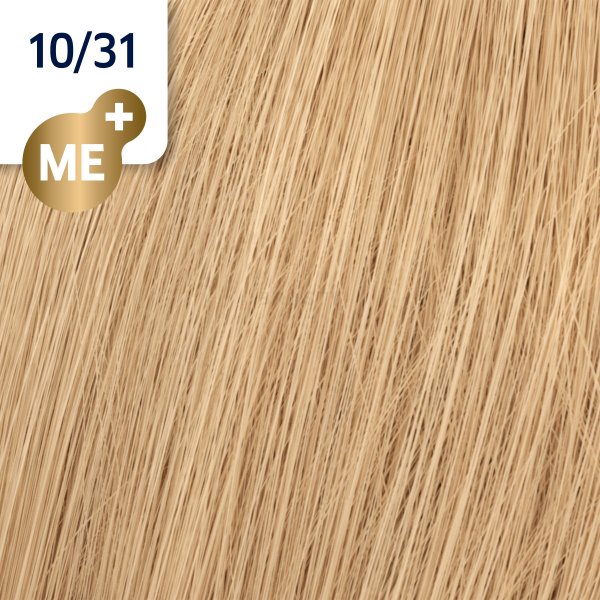 Wella Professionals Koleston Perfect Me+ Rich Naturals Professionelle permanente Haarfarbe 10/31 60 ml