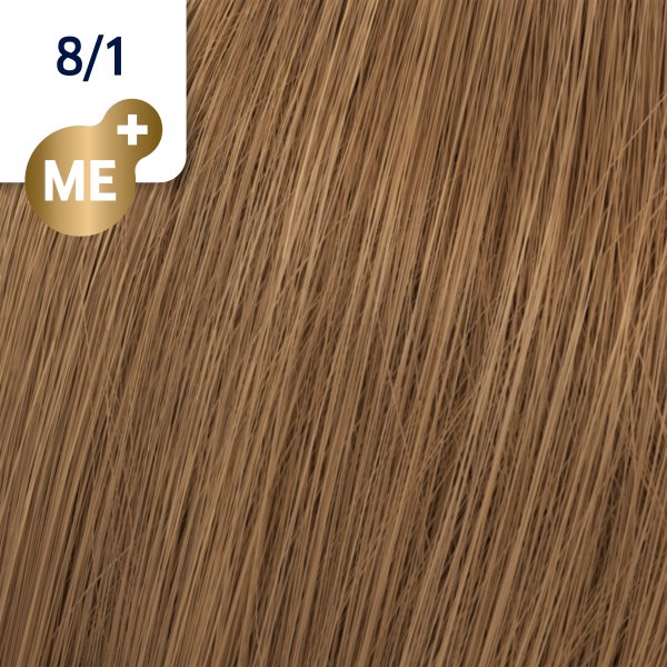 Wella Professionals Koleston Perfect Me+ Rich Naturals Professionelle permanente Haarfarbe 8/1 60 ml