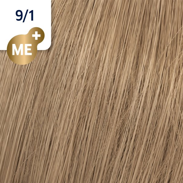 Wella Professionals Koleston Perfect Me+ Rich Naturals professionele permanente haarkleuring 9/1 60 ml