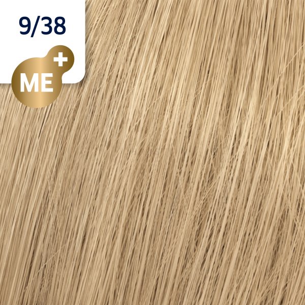Wella Professionals Koleston Perfect Me+ Rich Naturals Professionelle permanente Haarfarbe 9/38 60 ml