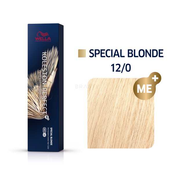 Wella Professionals Koleston Perfect Me+ Special Blonde color de cabello permanente profesional 12/0 60 ml
