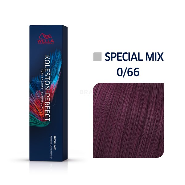 Wella Professionals Koleston Perfect Me+ Special Mix color de cabello permanente profesional 0/66 60 ml