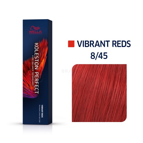 Wella Professionals Koleston Perfect Me+ Vibrant Reds professional permanent hair color 8/45 60 ml