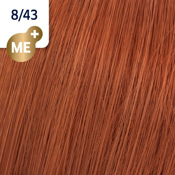 Wella Professionals Koleston Perfect Me+ Vibrant Reds profesionální permanentní barva na vlasy 8/43 60 ml