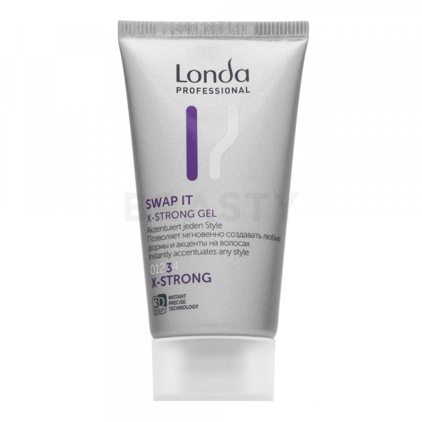 Londa Professional Swap It X-Strong Gel gel na vlasy pro silnou fixaci 30 ml