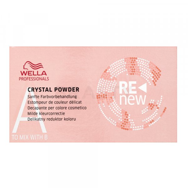 Wella Professionals Color Renew A Crystal Powder feines Pulver zur Entfernung unerwünschter Haarfarben 5 x 9 g