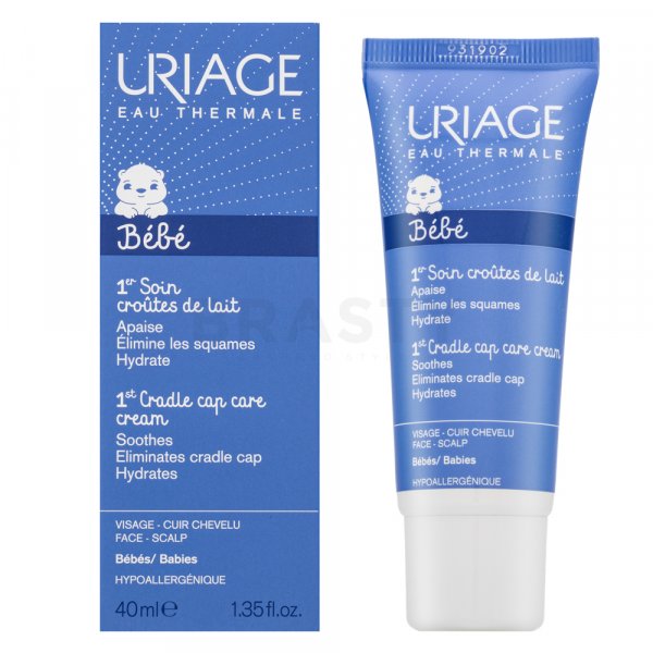 Uriage Bébé 1st Cradle Cap Cream ukľudňujúca emulzia pre deti 40 ml