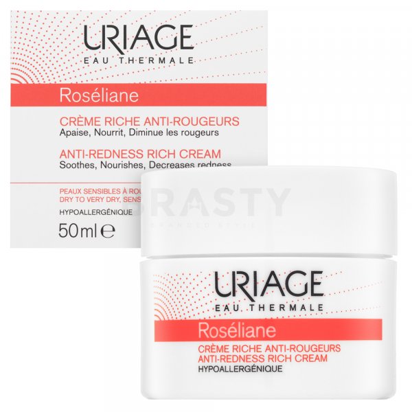 Uriage Roséliane Anti-Redness Rich Cream Nährcreme gegen Gesichtsrötung 50 ml