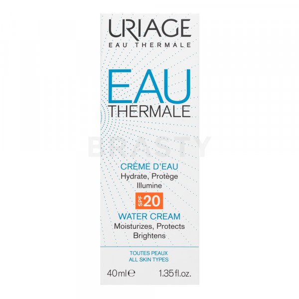 Uriage Eau Thermale Light Water Cream SPF20 krem nawilżający do skóry normalnej/mieszanej 40 ml