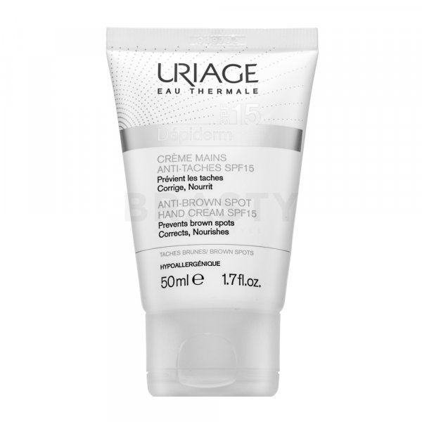 Uriage Dépiderm Anti-brown Spot Hand Cream SPF15 hand cream against pigment spots 50 ml
