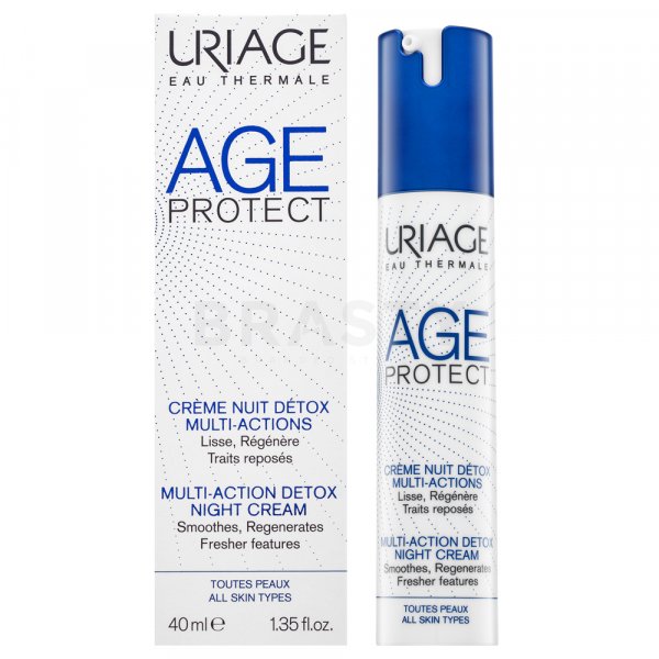 Uriage Age Protect Multi-Action Detox Night Cream multiaktív méregtelenítő krém éjszakára 40 ml