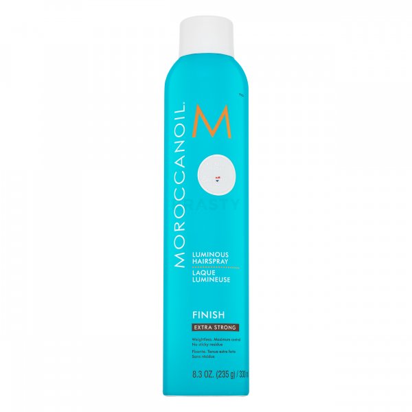 Moroccanoil Finish Luminous Hairspray Extra Strong vyživující lak na vlasy pro extra silnou fixaci 330 ml