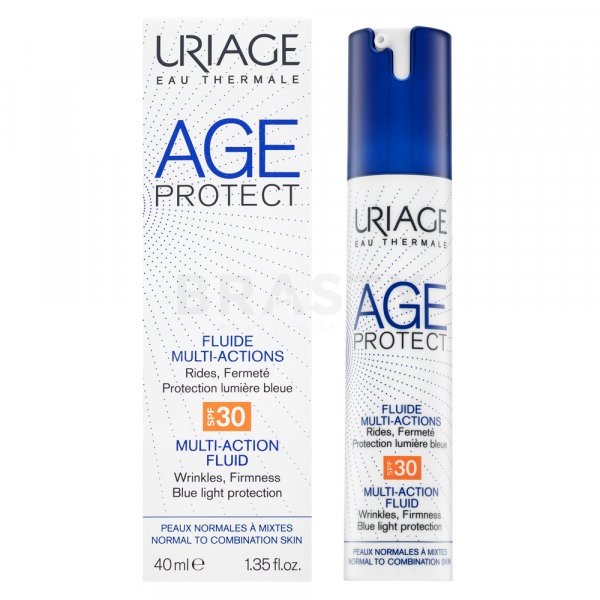 Uriage Age Protect Multi-Action Fluid SPF30+ crema facial rejuvenecedora para piel normal / mixta 40 ml