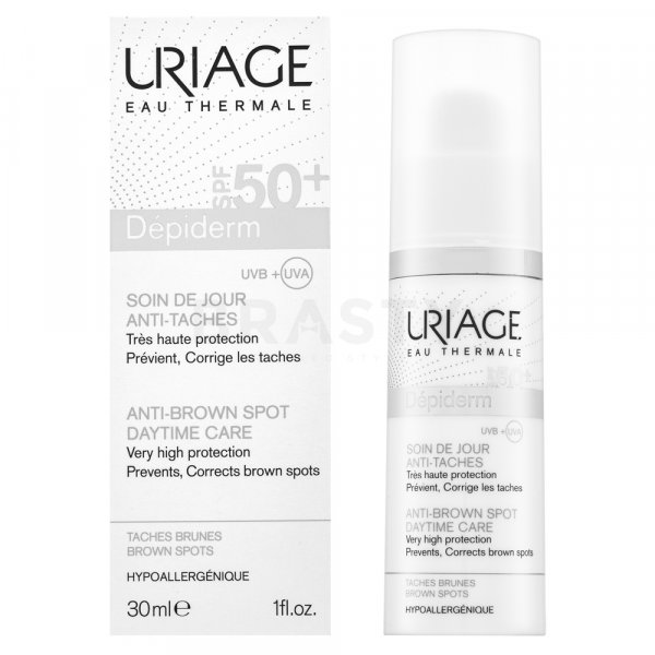 Uriage Dépiderm Anti-Brown Spot Daytime Care SPF50+ ochranné sérum proti pigmentovým skvrnám 30 ml
