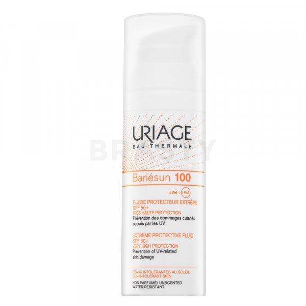 Uriage Bariésun 100 Extreme Protective Fluid SPF50+ овлажняващ и защитен флуид за много чувствителна кожа 50 ml