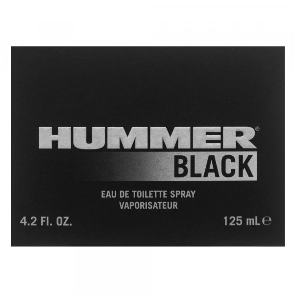 HUMMER Black Eau de Toilette da uomo 125 ml