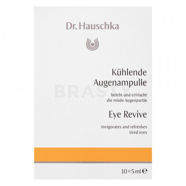 Dr. Hauschka Eye Revive odświeżający żel pod oczy przeciwzmarszczkowa pielęgnacja walcząca z obrzękami i przebarwieniami 10x5