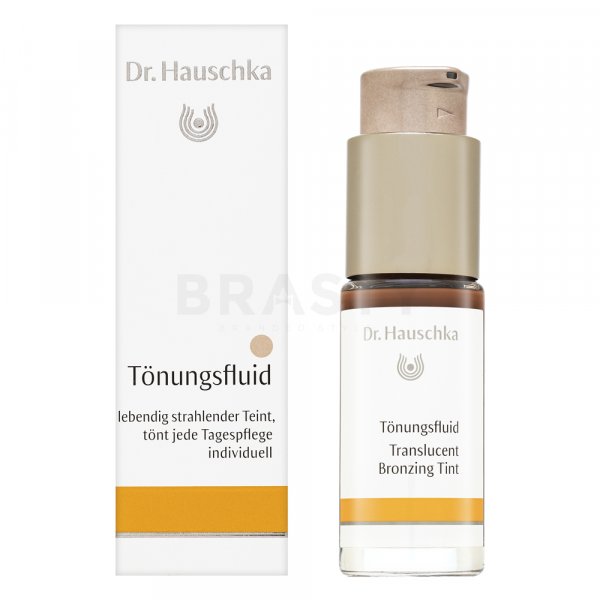 Dr. Hauschka Translucent Bronzing Tint tonizáló és hidratáló emulziók az arcbőr hiányosságai ellen 18 ml