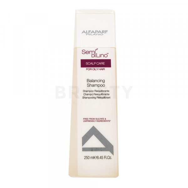 Alfaparf Milano Semi Di Lino Scalp Care Balancing Shampoo shampoo rinforzante per la sensibilità del cuoio capelluto 250 ml
