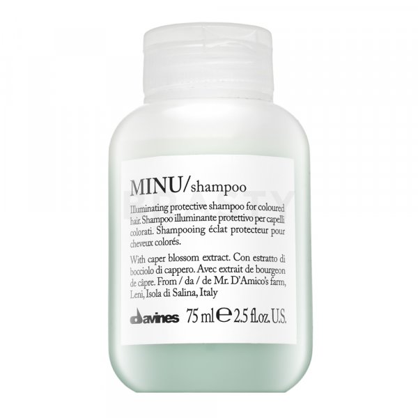 Davines Essential Haircare Minu Shampoo szampon ochronny do włosów farbowanych 75 ml