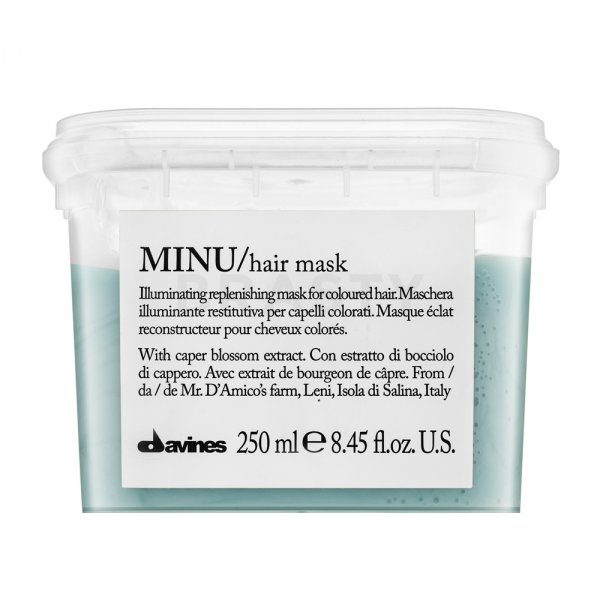Davines Essential Haircare Minu Hair Mask védő maszk festett hajra 250 ml