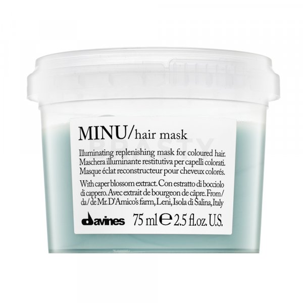 Davines Essential Haircare Minu Hair Mask ochronna maska do włosów farbowanych 75 ml