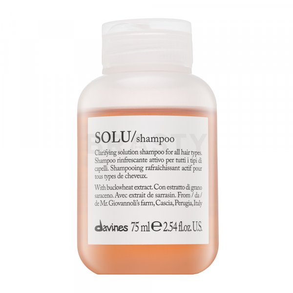 Davines Essential Haircare Solu Shampoo șampon hrănitor pentru toate tipurile de păr 75 ml