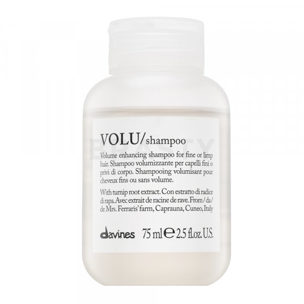 Davines Essential Haircare Volu Shampoo szampon wzmacniający do włosów bez objętości 75 ml