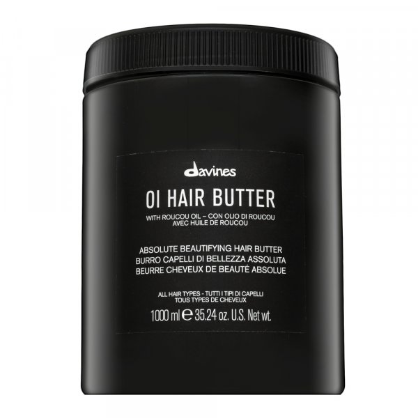 Davines OI Hair Butter unt intens hidratant pentru păr aspru si indisciplinat 1000 ml
