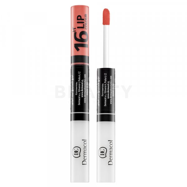 Dermacol 16H Lip Colour dlouhotrvající dvoufázová barva a lesk na rty No. 13 7,1 ml