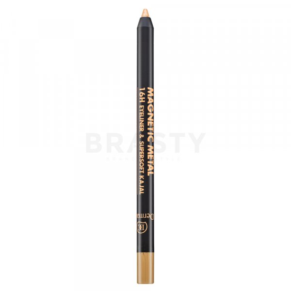 Dermacol Magnetic Metal 16H Eyeliner & Supersoft Kajal tužka na oči 01 Gold 2 g