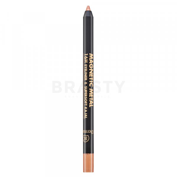 Dermacol Magnetic Metal 16H Eyeliner & Supersoft Kajal ceruzka na oči 02 Bronze 2 g