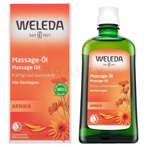 Weleda Arnika Massage Oil ulei de masaj pentru toate tipurile de piele 200 ml