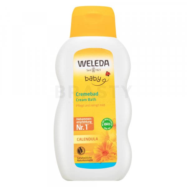 Weleda Baby Calendula Cream Bath Relax Bath & Shower Concentrate With Essentials Oils for kids 200 ml
